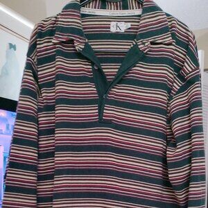 Vintage Calvin Klein Jeans brand long-sleeved henley